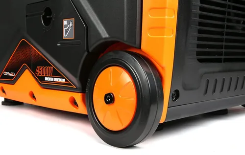 Miniatura 8 de WEN DF450i - Generador inversor portátil súper silencioso de 4500 vatios de combustible dual listo para autocaravanas con apagado de combustible