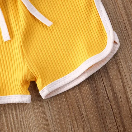 Miniatura 5 de VISGOGO Mameluco para bebés y niñas, monos sólidos, sin mangas, con cinturón, ropa de bebé, trajes