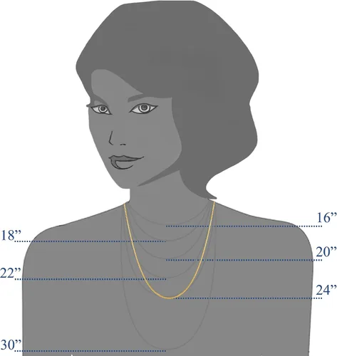 Miniatura 3 de Jewelry Affairs Collar de cadena de oro macizo amarillo de 10 quilates, 0.031 in