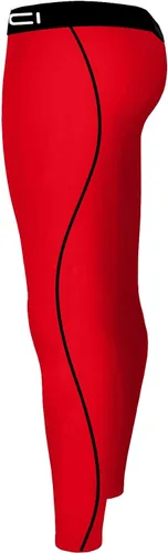 Miniatura 5 de Conjunto deportivo para correr para hombre, camisa de compresión + pantalones ajustados a la piel, manga larga, secado rápido, ropa deportiva