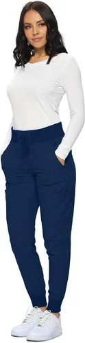Miniatura 3 de Pantalones quirúrgicos acanalados para mujer