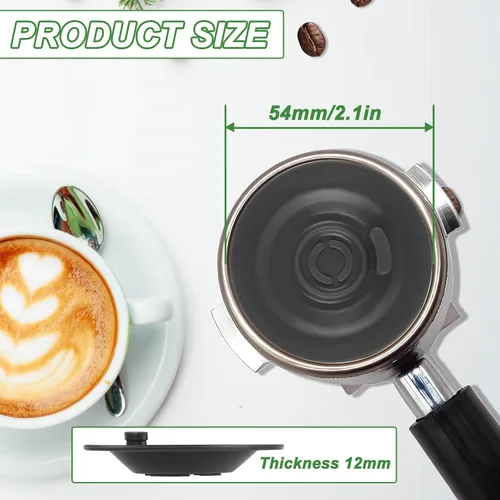 Miniatura 2 de Disco de limpieza de 2.126 in para Breville Paquete de 2 discos de limpieza para breville compatible con Bes870XL/ Bes860XL/Bes840XL/Bes450, etc