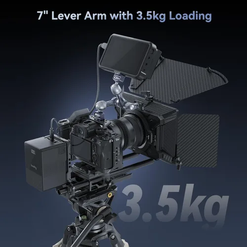 Miniatura 3 de SMALLRIG Brazo mágico Rosette de 7", soporte para monitor de cámara, brazo articulado con tornillos de 1/4"-20 y pasadores antitorsión, capacidad