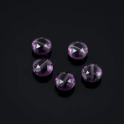 Miniatura 3 de Adabele - 25 cuentas de cristal sueltas con facetas austriacas de 0.315 pulgadas (0.315 in) compatibles con Swarovski Preciosa 5052 SSMR811