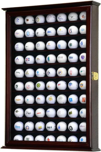Miniatura 6 de Gabinete de exhibición de pelotas de golf 70 (negro)