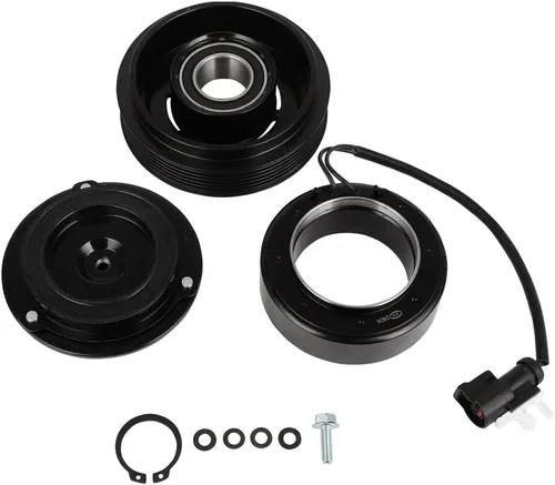 Miniatura 9 de cciyu Embrague del compresor de aire acondicionado 1993-1997 para Ford E-350 Econoline 7.3L 1993-1997 para Ford E-350 Econoline Club Wagon 7.3L