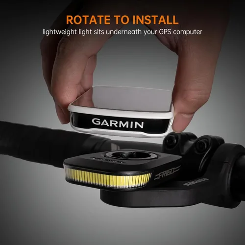 Miniatura 2 de RAVEMEN FR300/ FR160 Compatible with Garmin Bike Computer, Daytime Be Seen Bicycle Light, 6 Modes Cycling Computer Accessories, USB-C Rechargeable