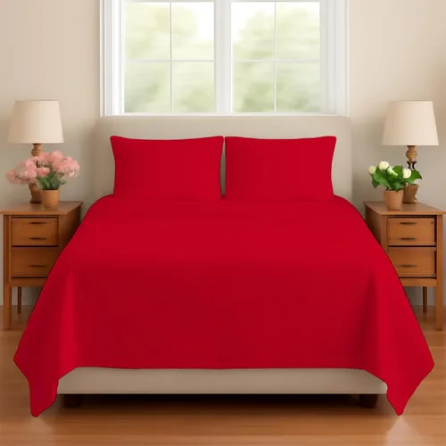 Miniatura 21 de Juego de sábanas para sofá cama, 100% algodón de 400 hilos, juego de 4 piezas, sábana ajustada con bolsillo profundo, suave, sin arrugas