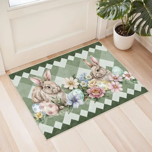 Miniatura 82 de Alfombra grande para sala de estar de 5 x 7: Alfombras marroquíes bohemias, suaves, lavables a máquina, para dormitorio, debajo de la mesa
