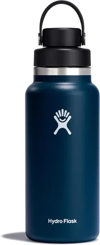 Miniatura 35 de Hydro Flask Botella de agua – Acero inoxidable aislado – Tapa de boca ancha para chug, antiderrames, a prueba de fugas en rocío de 40 onzas Dew