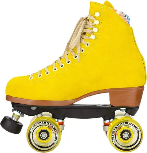 Miniatura 5 de Moxi Lolly Roller Skate - Patín de cuatro ruedas de moda para mujer Amarillo piña
