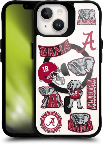 Miniatura 215 de Head Case Designs Funda de gel suave con licencia oficial de la Universidad de Alabama UA Collage compatible con Apple iPhone 13 Pro Max