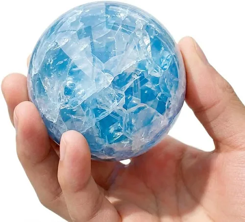 Miniatura 18 de 4-5cm/1.57-1.96 pulgadas - Esfera de cristal de amatista natural pulida a mano, esfera decorativa de cristales curativos, bola de cristales