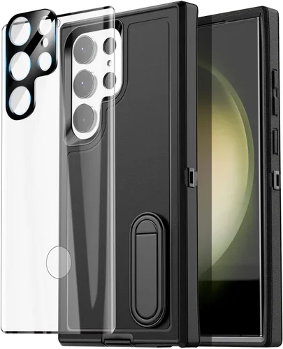 Miniatura 13 de AICase Funda para Samsung Galaxy S23 Ultra, resistente protección contra caídas, cuerpo completo, resistente a prueba de golpes y polvo, multicapa