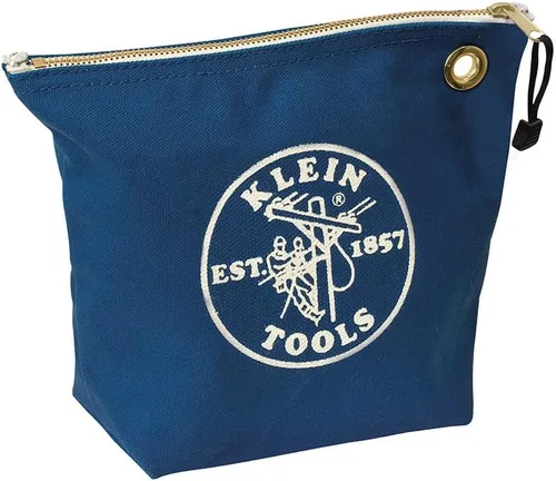Klein Tools - Bolsa de lona con cremallera, organizador de almacenamiento para bolsa de herramientas