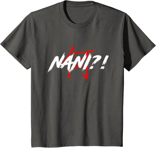 Miniatura 43 de Nani Meme Anime Japanese Camiseta, Negro, S