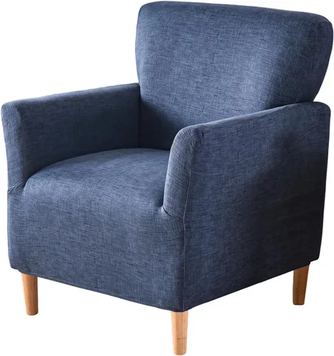 Miniatura 59 de FUANGUI Funda para Sillón de Banquete con Brazos Fundas para Sillas Elásticas Funda para Sillón Club Funda Suave para Sillón Sofá Cubiertas 03