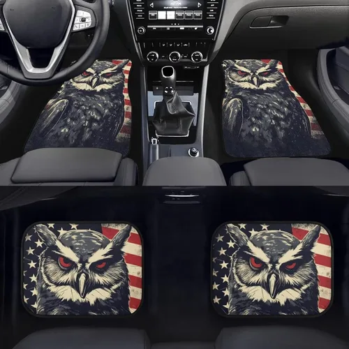Miniatura 24 de 4 alfombrillas delanteras y traseras para automóvil, SUV, furgoneta y camión, protección de suelo para todo tipo de clima, juego de accesorios