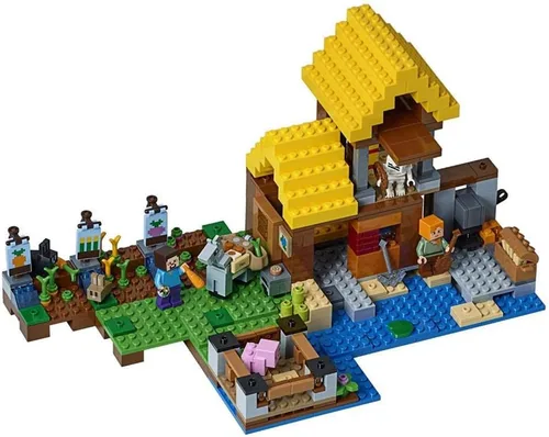 LEGO Minecraft: La granja 21144. Juego de construcción (549 piezas)