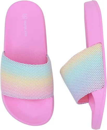 WateLves Sandalias de verano para niñas y niños, para exteriores, playa, piscina, ducha (niños pequeñosniños grandes)