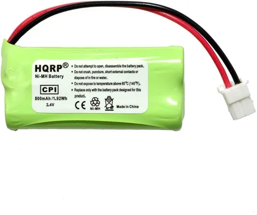 Miniatura 7 de HQRP Batería de teléfono inalámbrica compatible con VTech BT162342 / BT262342 / 89-1347-01-00/8913470100 / 89-1347-02-00/8913470200 / 2SNAAA70HSX2F