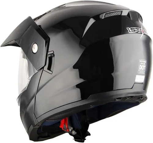 Miniatura 8 de 1Storm Nuevo Casco Modular de Cara Completa para Motocicleta con Doble Visera Abatible: HJK910 DSPORT