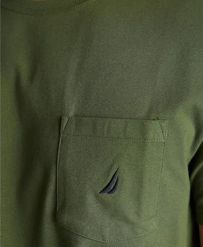Miniatura 5 de Nautica - Camiseta de manga corta con cuello redondo para hombre