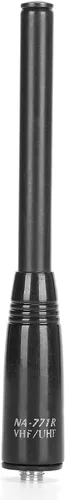 Na771r Antena telescópica de doble banda, SMA Famale, antena de mano retráctil, antena telescópica de radio VHF UHF de doble banda para 5r 888s