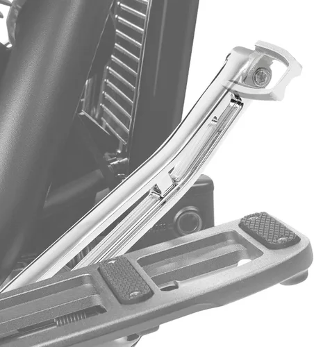 Miniatura 3 de TCMT Palanca de Brazo de Freno Cromado Compatible con Harley Touring 2014-2025 Road King Street Glide Road Glide Electra Glide Ultra Limited Tri