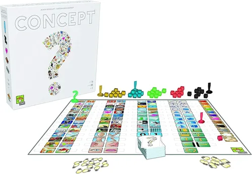 Miniatura 4 de Concept Party Game Juego de mesa galardonado Adivinanzas basadas en equipos Divertido juego familiar para adultos y niños A partir de 10