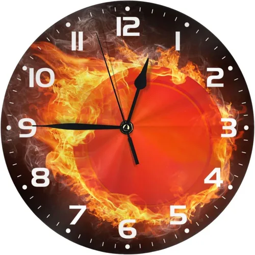Reloj de pared para niños y niñas, de 10 pulgadas, silencioso, sin tictac, fácil de leer, para niños, niñas, decorativo para habitación de niños,