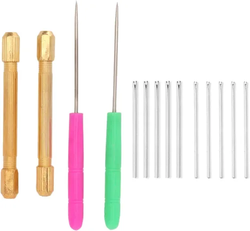 Miniatura 8 de 10 Herramienta de enraizamiento de pelo de muñeca, herramienta de peluca de pelo de muñeca, soporte de metal resistente herramienta de fabricación