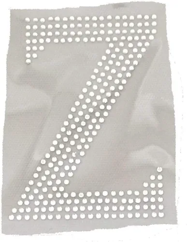 Miniatura 17 de Letras griegas, 4 pulgadas de alto, diamantes de imitación, transferencia termoadhesiva (alfa)