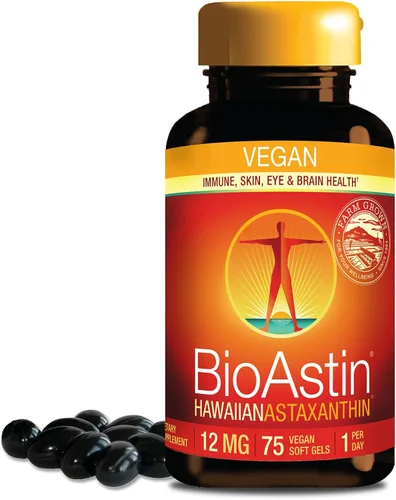 Miniatura 12 de Nutrex Hawaii BioAstin Astaxantina hawaiana - 4 mg, 120 cápsulas blandas - Suplemento antioxidante premium Farm-Direct para apoyar la salud