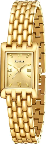 Miniatura 32 de Petite Vintage Luxury Women Watch, Japanese Movement, Elegant Retro Ladies Dress Watch, Water Resistant