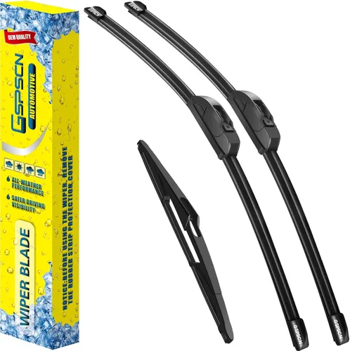 Miniatura 21 de GSPSCN 2 limpiaparabrisas de repuesto para Cooper R55, R56, R57, 2013, 2014, 2015, 19 + 18 pulgadas (juego de 2)