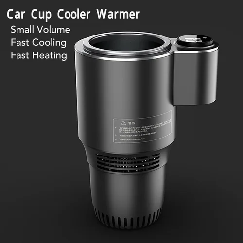 Miniatura 4 de Calentador de taza de automóvil, soporte portátil inteligente para tazas de automóvil, soporte para vaso de automóvil, calentamiento y enfriamiento
