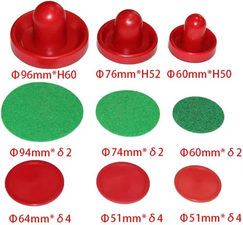 Miniatura 8 de Accesorios de hockey de aire Accesorios de hockey de mesa Accesorios de empujador de mango de portería Accesorios de repuesto para mesas de juego