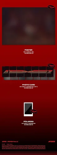 Miniatura 4 de ATEEZ Zero : Fever Part.2 [A ver.] (6th Mini Album) [Pre Order] CD+Photo Booklet+Folded Poster+Others with Tracking,Extra Decorative