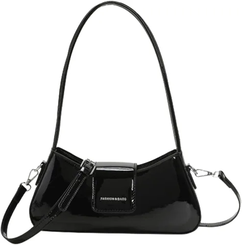Bolso de noche para mujer, bolso de mano Y2k, plateado brillante, bolso de mano, bolso de fiesta, lindo bolso metálico