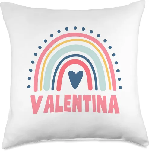 Miniatura 5 de Idea Regalo Personalizzata con Nome Gifts Idea Valentina Name Custom Woman Myth Legend - Almohada para fiesta de cumpleaños, 16 x 16 pulgadas