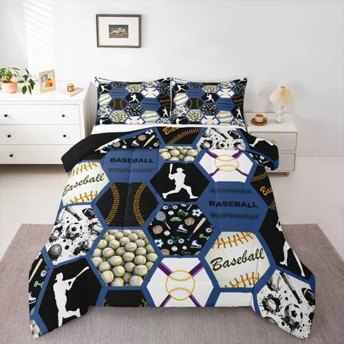 Miniatura 20 de Erosebridal - Juego de edredón tamaño King con diseño de Árbol de la Vida, juego de cama colorido de sol y luna para hombres y mujeres, edredón