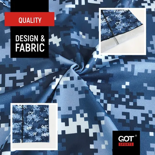 Miniatura 5 de GOT Sports UPF 50+ Bufanda de Pesca para Cuello - Máscara Facial UV de Protección Solar para Hombres y Mujeres - Cubierta Facial Camo SPF Gator