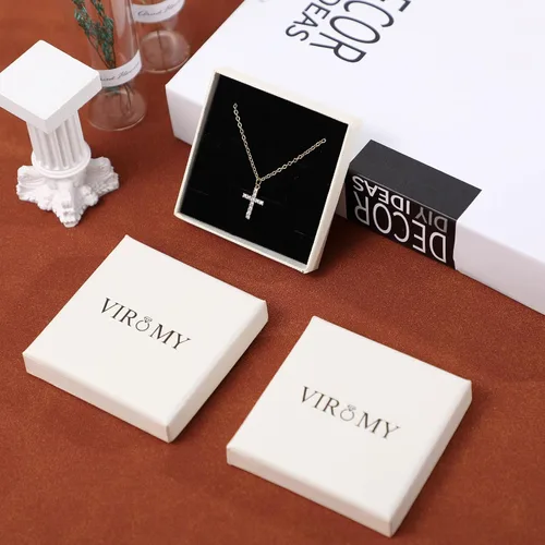 Miniatura 7 de VIROMY - Delicado collar de oro para mujer, chapado en oro de 14 quilates, collar de satélite de triple capa, collar de clip con cadena
