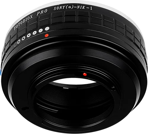 Miniatura 3 de Fotodiox Adaptador de lente profesional con dial de control de apertura integrado, compatible con lentes Sony Alpha A-Mount (y Minolta AF)