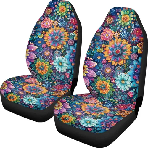 Miniatura 42 de 250 Years Car Seat Covers Set of 2 Eagle Flag Car Seat Cover Protector Front Seats Patriotic Auto Interior Accessories Stretch Polyester Fabric