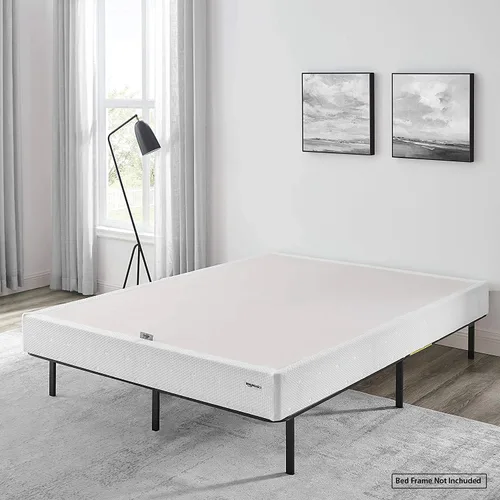 Miniatura 7 de Amazon Basics Smart Box - Base de cama con somier, base de colchón de 9 pulgadas de altura, fácil montaje, sin herramientas, individual, 74 pulgadas