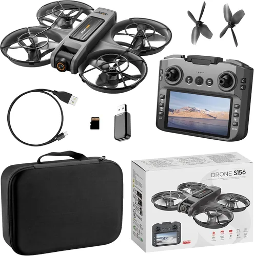 Miniatura 10 de ikaufen YL3 Mini Drone con doble cámara, flujo óptico flotante, zoom 50X, rollo de acrobacias de 360°, cuadricóptero RC para niños y principiantes