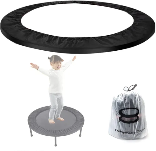 Cubierta de resorte para mini cama elástica de 36 pulgadas, almohadilla de seguridad pequeña para cama elástica redonda de 6 agujeros, tela Oxford
