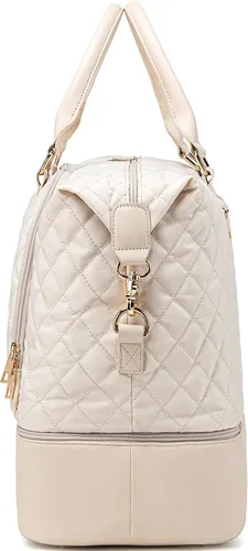 Miniatura 53 de CAMTOP - Bolsa de viaje de fin de semana para mujer, bolsa de lona con espacio para laptop de15.6 pulgadas